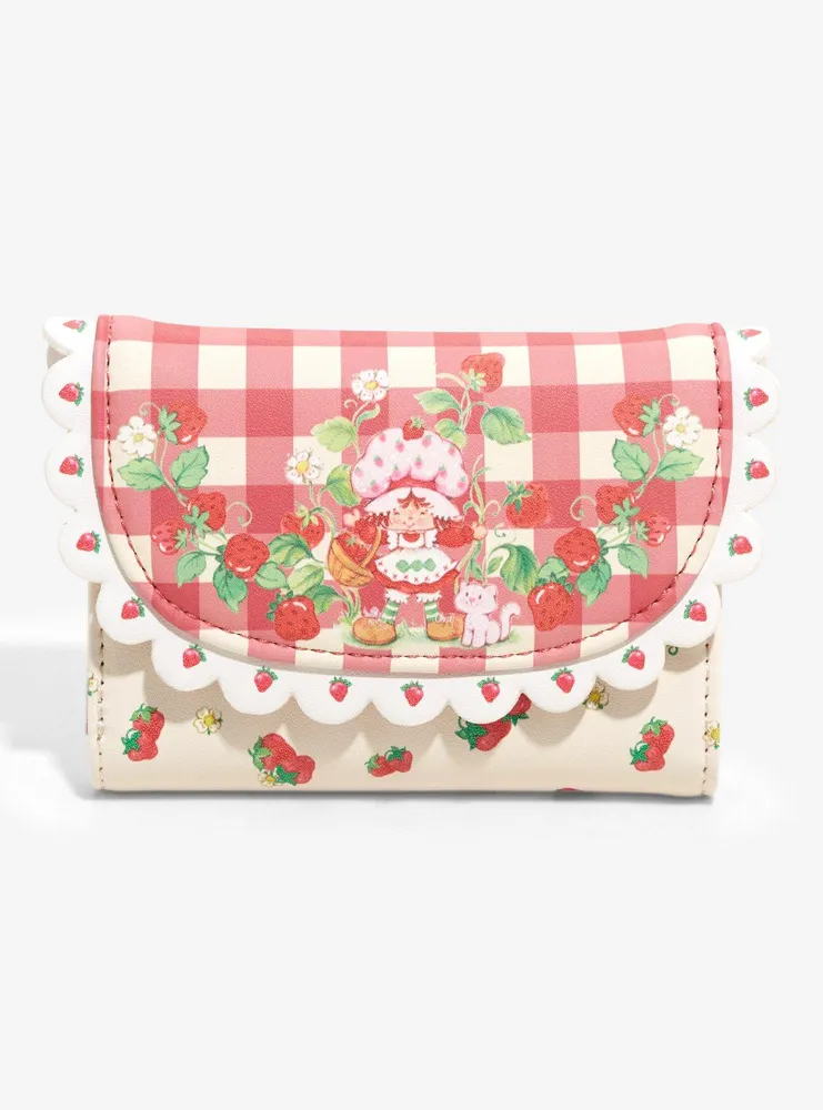 Strawberry Shortcake Gingham Wallet