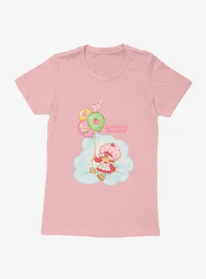 Strawberry Shortcake Balloons And Custard Womens T-Shirt