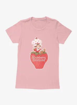 Strawberry Shortcake Berry Portrait Womens T-Shirt