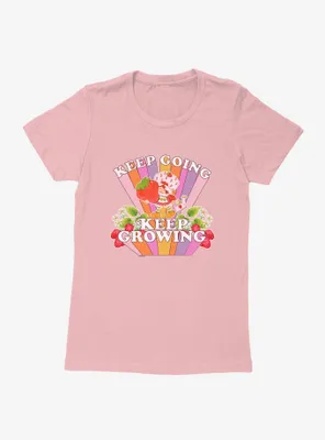 Strawberry Shortcake Keep Going Growing Retro Womens T-Shirt