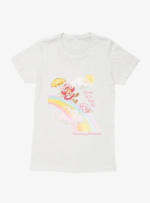 Strawberry Shortcake Love Is The Air Womens T-Shirt