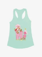 Strawberry Shortcake Hi Greeting Womens Tank Top