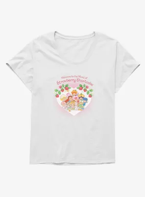 Strawberry Shortcake Welcome World Womens T-Shirt Plus