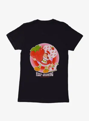 Strawberry Shortcake Vintage Keep Growing Icon Womens T-Shirt