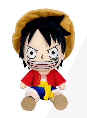 One Piece Luffy Sitting Plush