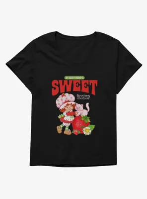 Strawberry Shortcake Vintage My Best Friend Is Sweet Womens T-Shirt Plus