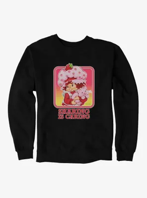 Strawberry Shortcake Vintage Sharing Is Caring Sweatshirt