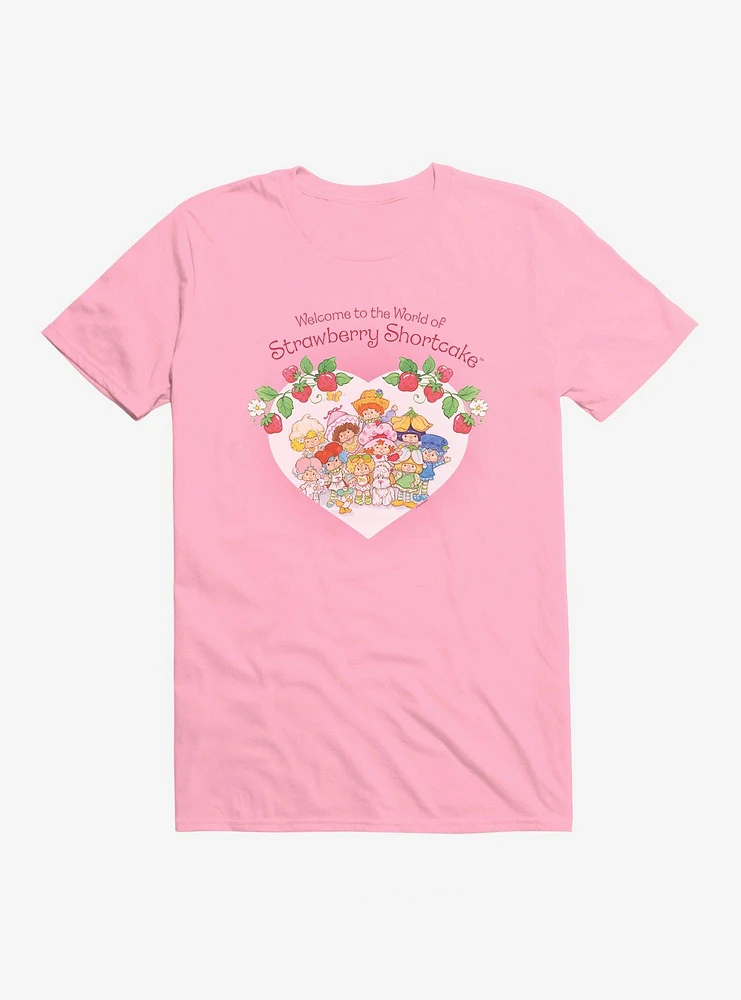 Strawberry Shortcake Welcome World T-Shirt