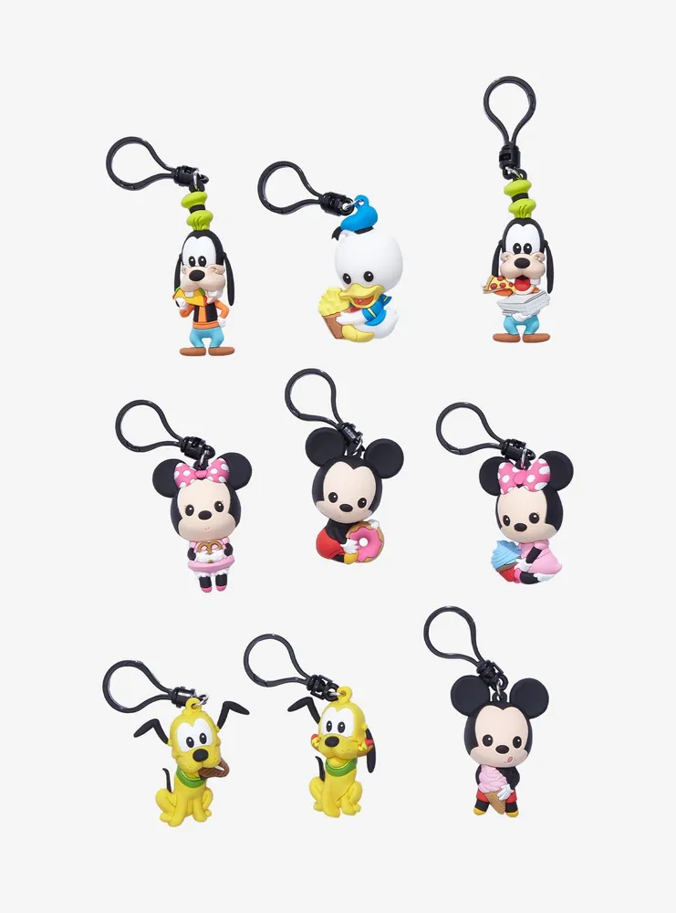 Hot Topic Disney Mickey And Friends Food Blind Bag Figural Key Chain