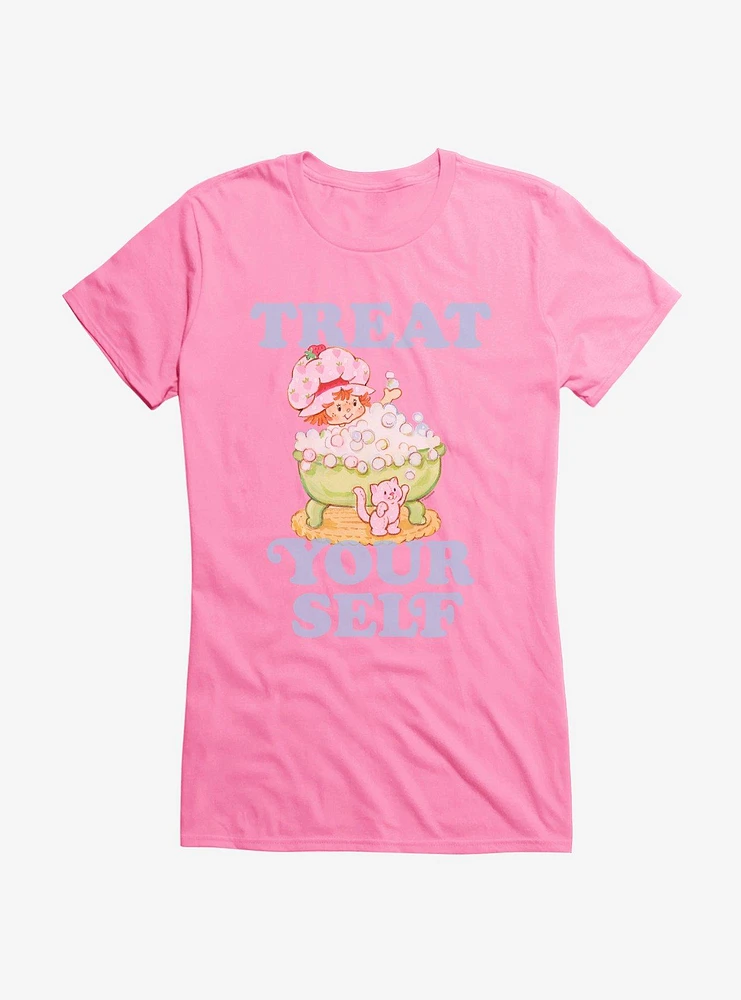 Strawberry Shortcake & Custard Treat Yourself Girls T-Shirt