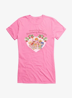 Strawberry Shortcake Welcome World Girls T-Shirt