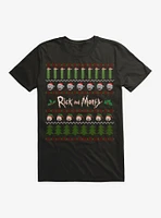 Rick And Morty Pickle Rickmas Sweater T-Shirt