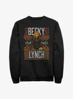 WWE Becky Lynch Ugly Christmas Sweatshirt