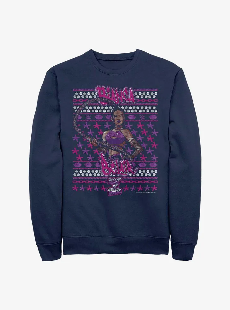 WWE Bianca Belair Ugly Christmas Sweatshirt