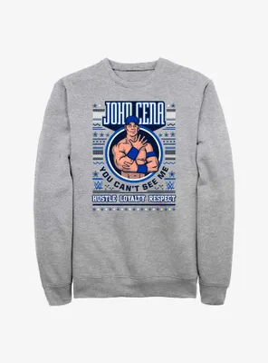 WWE John Cena Ugly Christmas Sweatshirt