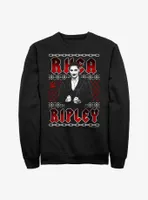 WWE Rhea Ripley Ugly Christmas Sweatshirt