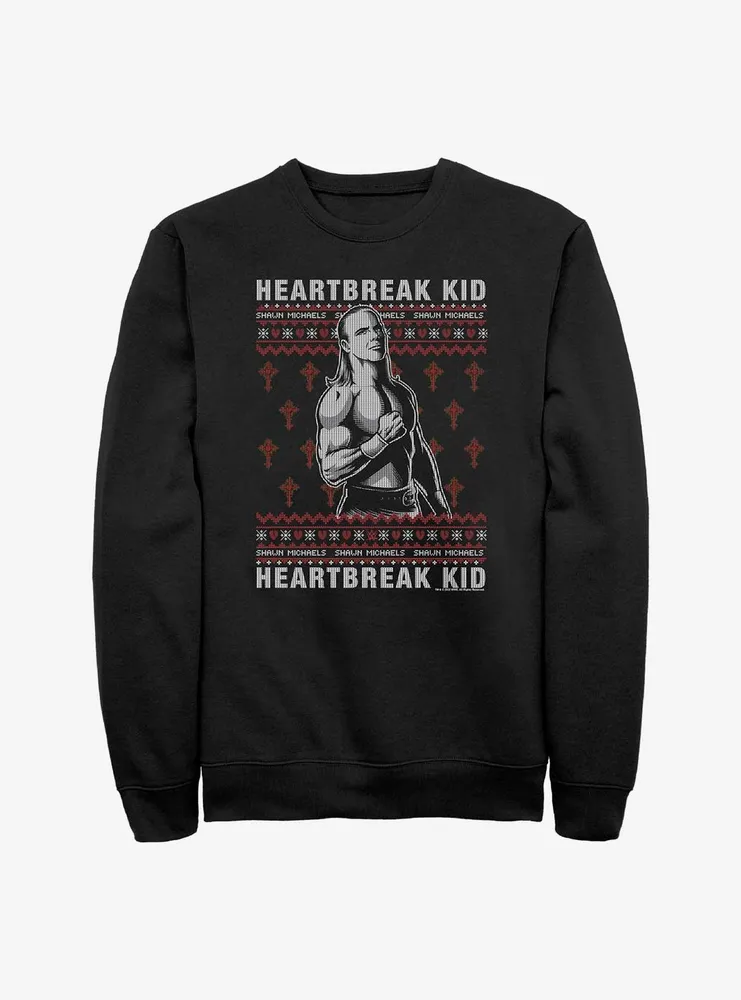 WWE Shawn Michaels Ugly Christmas Sweatshirt