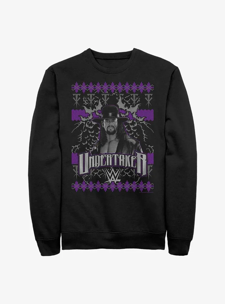 WWE The Undertaker Ugly Christmas Sweatshirt