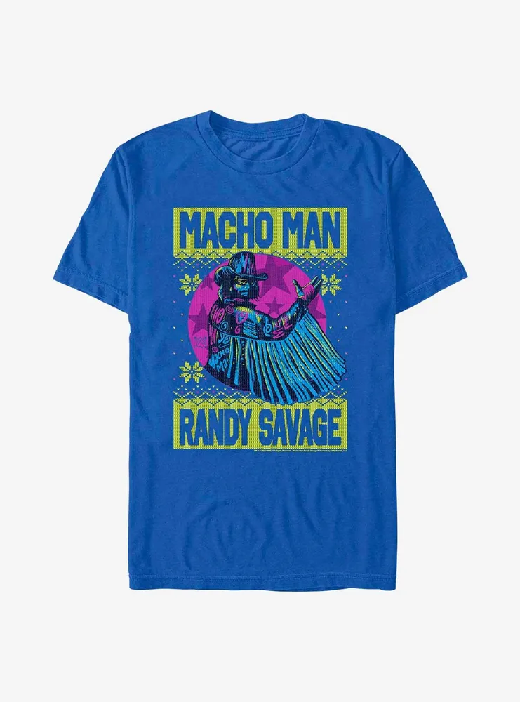 WWE Macho Man Randy Savage Ugly Christmas T-Shirt