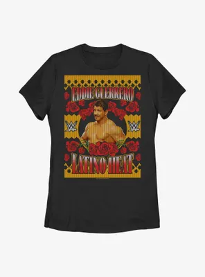 WWE Eddie Guerrero Ugly Christmas Womens T-Shirt