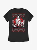 WWE Rowdy Roddy Piper Ugly Christmas Womens T-Shirt