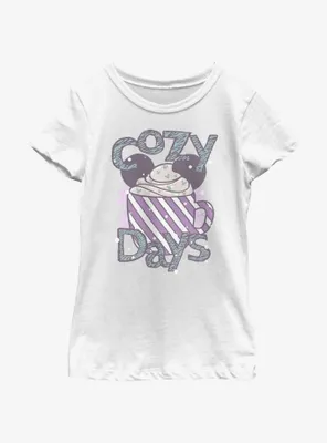 Disney Mickey Mouse Cozy Days Hot Cocoa Youth Girls T-Shirt