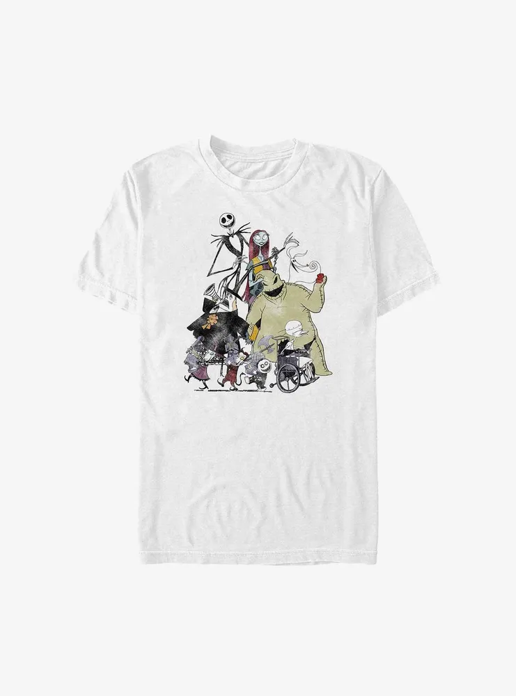 Disney The Nightmare Before Christmas Halloween Town Members T-Shirt