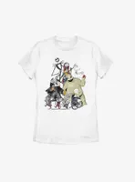 Disney The Nightmare Before Christmas Halloween Town Members Womens T-Shirt