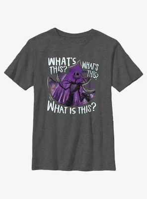 Disney The Nightmare Before Christmas Jack Skellington What's This? Youth T-Shirt