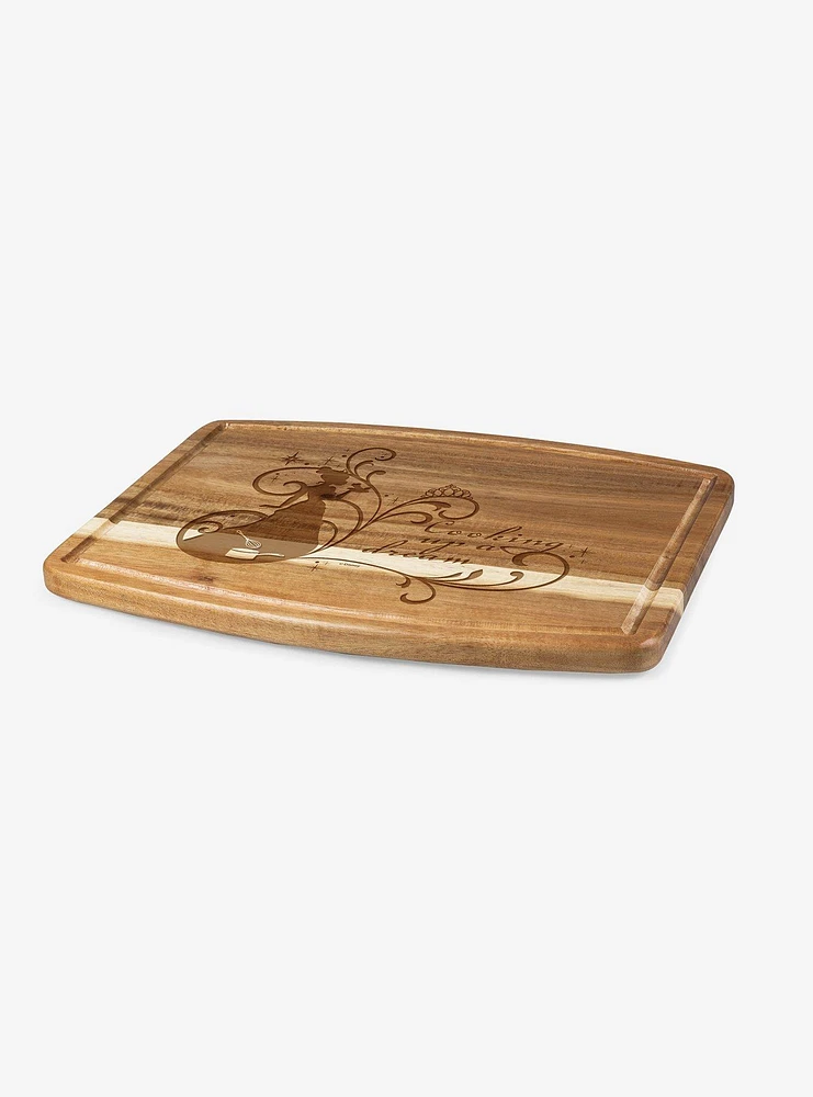 Disney The Princess And The Frog Ovale Acacia Cutting Board