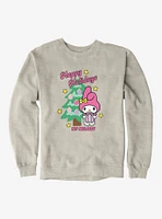 My Melody Happy Holidays Christmas Tree Sweatshirt