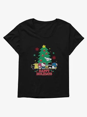 Hello Kitty And Friends Happy Holidays Girls T-Shirt Plus