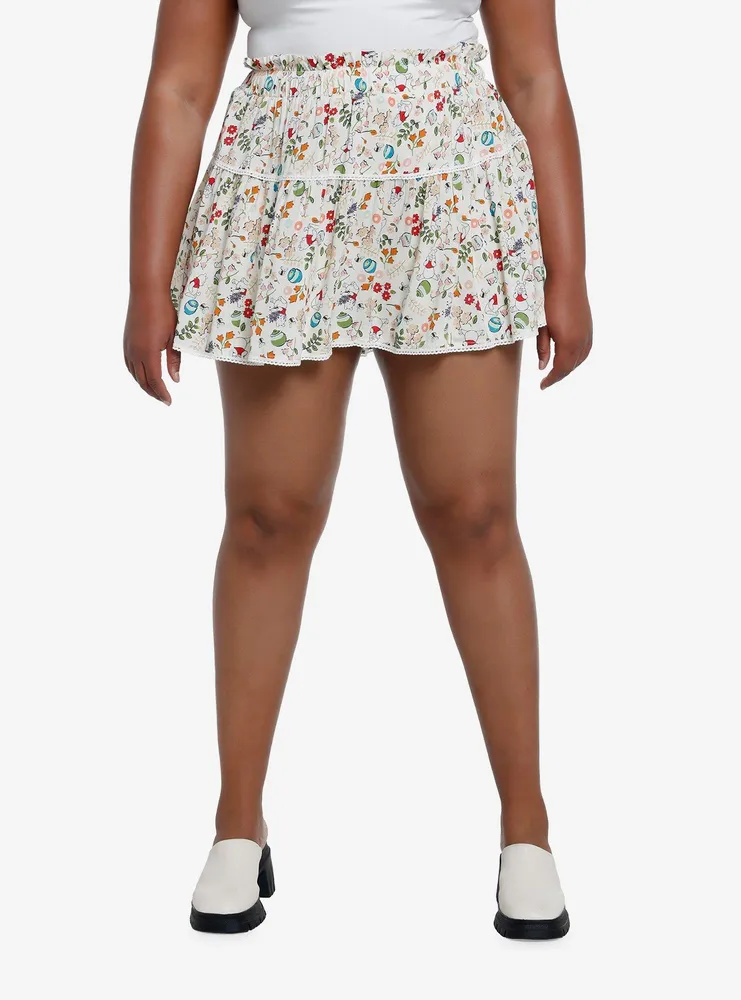 Floral skort