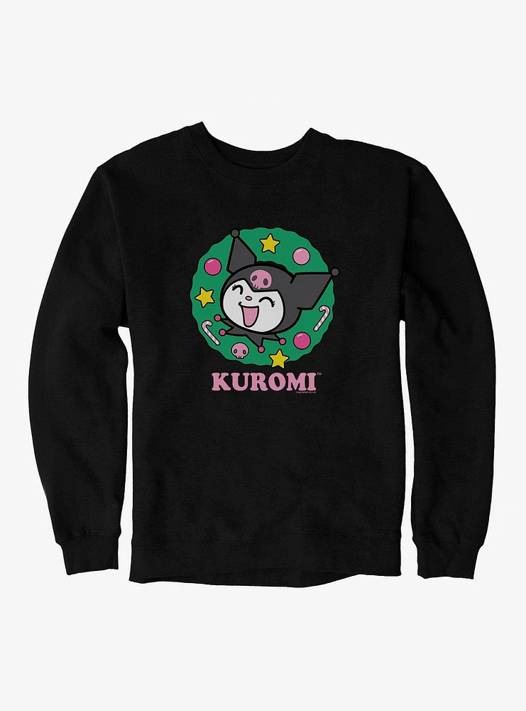 Kuromi Christmas Wreath Sweatshirt