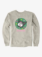 Kuromi Christmas Wreath Sweatshirt