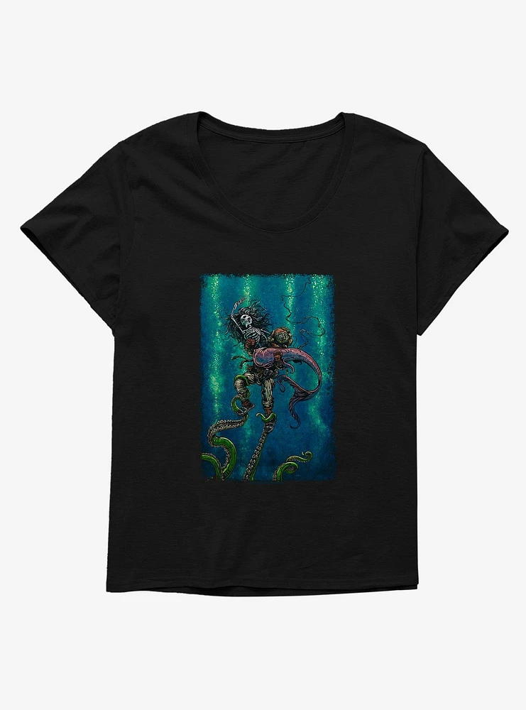 Catch Or Release Girls T-Shirt Plus by David Lozeau