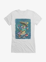 Just Marooned Girls T-Shirt by David Lozeau