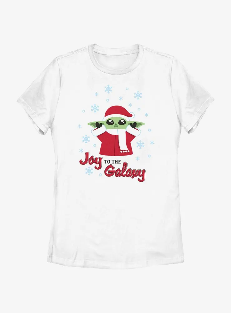 Star Wars The Mandalorian Joy Galaxy Womens T-Shirt