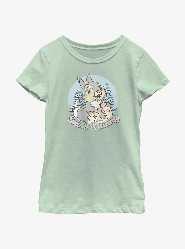 Disney Bambi Snow Bunny Thumper Youth Girls T-Shirt