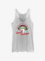 Star Wars The Mandalorian Santa Grogu Small Packages Womens Tank Top