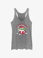 Star Wars The Mandalorian Santa Grogu Up To Snow Good Womens Tank Top