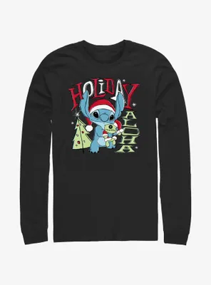 Disney Lilo & Stitch Holiday Aloha Long-Sleeve T-Shirt
