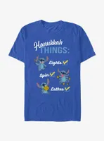 Disney Lilo & Stitch Hanukkah List T-Shirt