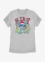 Disney Lilo & Stitch Holiday Aloha Womens T-Shirt