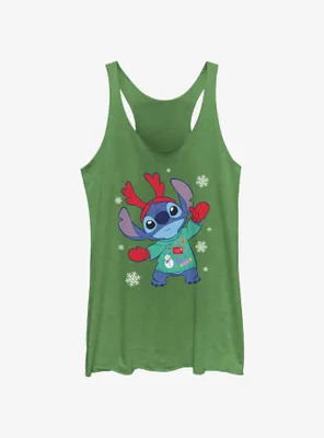 Disney Lilo & Stitch Reindeer Womens Tank Top