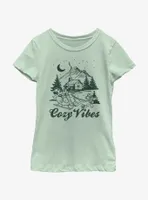 Disney Mickey Mouse Cozy Cabin Youth Girls T-Shirt