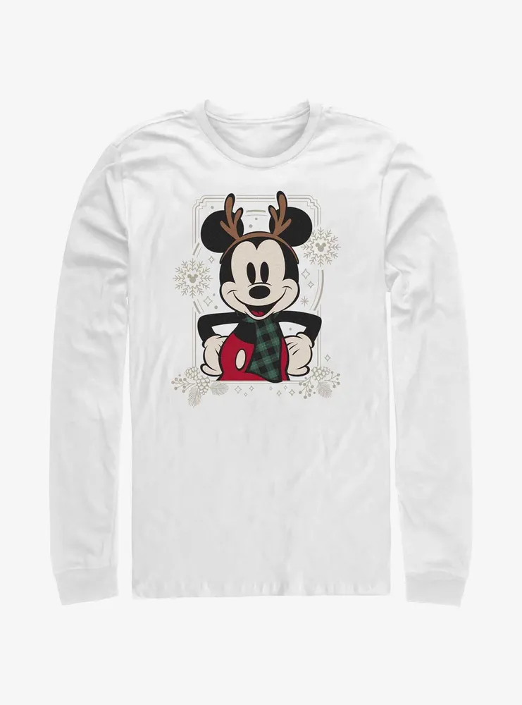 Disney Mickey Mouse Winter Ready Long-Sleeve T-Shirt