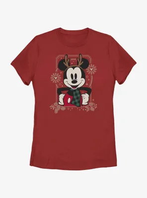 Disney Mickey Mouse Winter Ready Womens T-Shirt