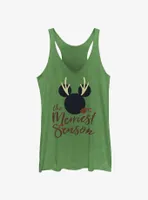 Disney Mickey Mouse Merriest Season Womens Tank Top