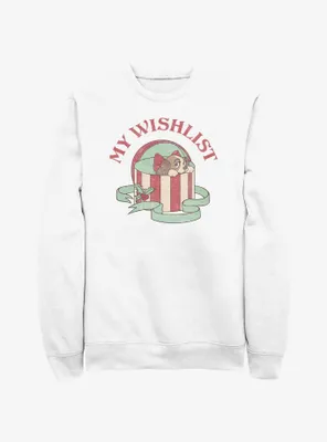 Disney Lady and the Tramp My Wishlist Sweatshirt